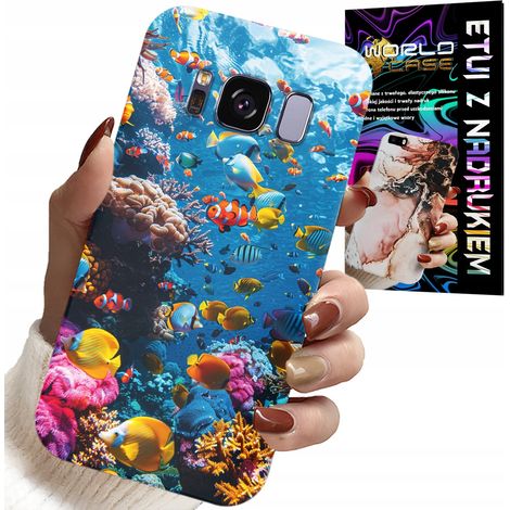 Custodia per Samsung Galaxy S8 - barriera corallina, pesci colorati, mondo sottomarino dei pesci (1/5)