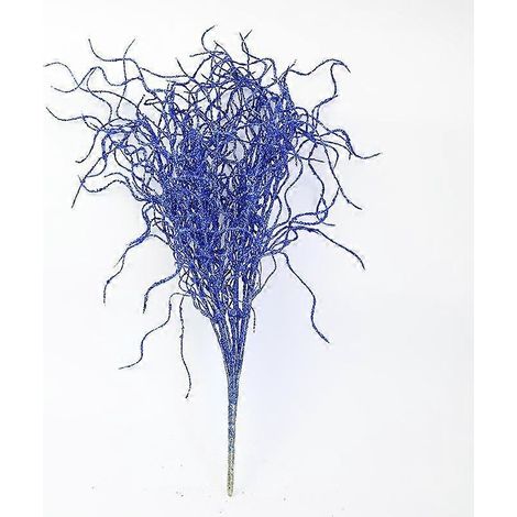 Décoration de Noël en forme de bulle avec moustaches de dragon, or et argent, pour sapin, salle de mariage ou seau rouge du Nouvel An (53 cm).bleu (1/5)