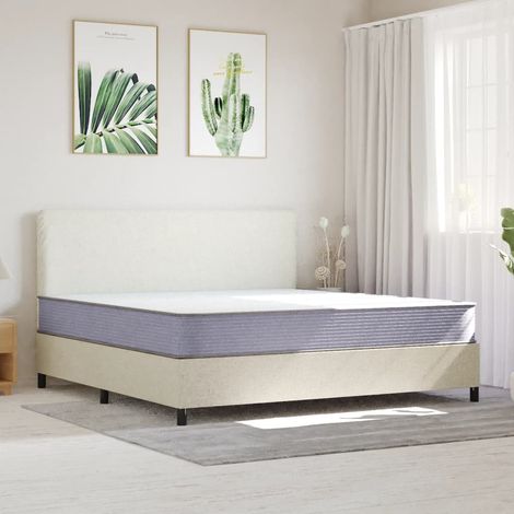 Maison Exclusive - Materasso in Schiuma Mediamente Morbido 200x200 cm (1/5)