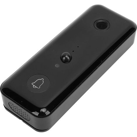 Sonnette connectée caméra 2,4G WiFi HD 720P vision nocturne détection humaine IA interphone vidéo sans fil (1/5)