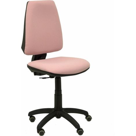 Silla Elche CP bali rosa pálido ruedas de parqué (1/5)