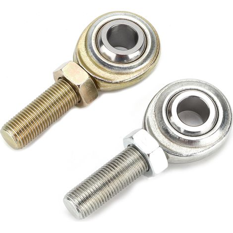 Lot de 2 Rotules à Chapes 1/2x1/2-20 Filetage Mâle Droit/Gauche pour Voitures, Quads, Bateaux, Motos (1/5)