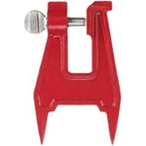 Affûtage de chaîne de tronçonneuse, outil d'affûtage, étau, guide-chaîne, pince, accessoires pour limes de tronçonneuse, porte-chaîne professionnel - rouge (1/5)