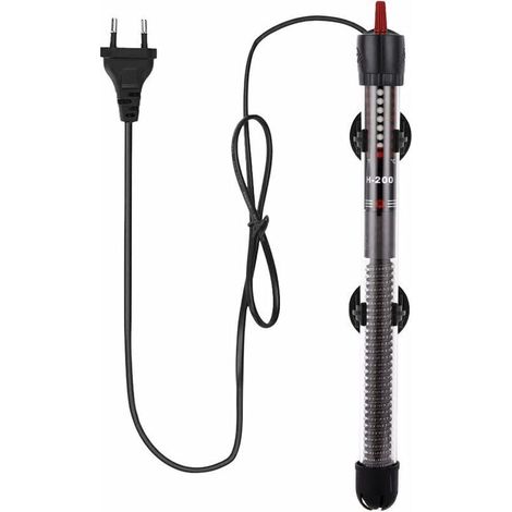 Chauffage Aquarium 300 W avec Thermostat Réglable pour Réservoirs Jusqu’à 375 L – Fixation par Ventouses – Tension 220–240 V (1/5)