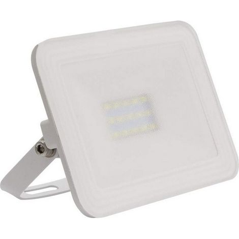 Foco Proyector LED 10W 120 lm/W IP65 Slim Cristal Blanco 4000K Blanco Neutro (1/5)