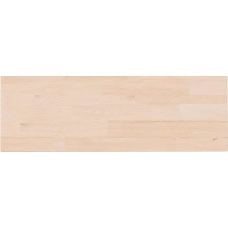 Panneau d'étagère 60x20x1,5 cm Bois de chêne massif non traité (1/4)