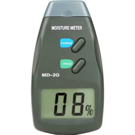 Hygromètre numérique MD-2G à 2 broches avec écran LCD pour bois. (1/5)
