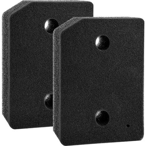 2 Pièces 205 x 155 x 30mm Filtre Éponge, Tapis Filtrant, Filtres Éponge Noir, Filtre Déshydrateur, Pièce de Rechange, Accessoire pour Sèche-Linge à Pompe Chaleur Compatible pour Miele (1/5)