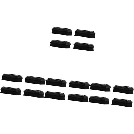 16 Pièces Drôle en Argenterie Accessoires Effrayants pour Petit Bureau Accessoire Ornements Fournitures Farce Cercueil Décor De Table Ornement (1/5)