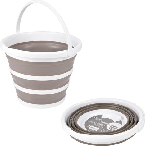 Faltbarer Eimer, 10 L, Silikon