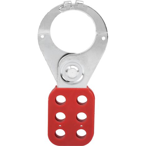 Ortviai Cadenas de Sécurité Multilock Hasp à 6 Trou avec Diamètre Crochet 38mm Steel