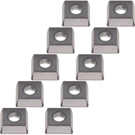 10 Stück pro Packung beschichtete Hartmetall-Wendeschneidplatten, indexierbare CNC-Fräseinsätze, Drehmeißel (1/5)