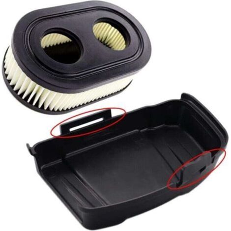 Couvercle de filtre à air avec filtre à air pour tondeuse à gazon Briggs & Stratton 650EXI 675EXI 675IS Remplace 594575, 798452 (1/5)