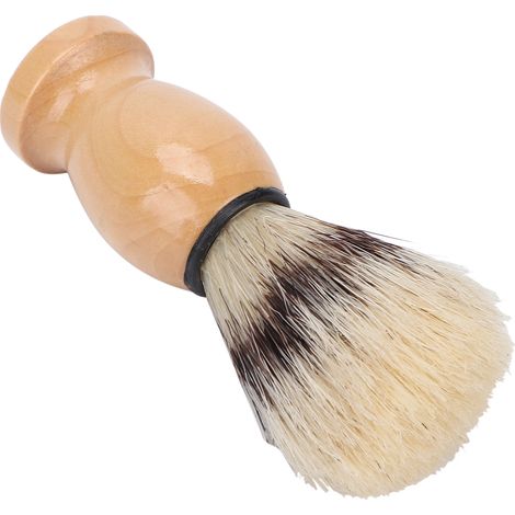 Brosse de rasage portable pour homme, idéale pour le rasage du visage et les soins personnels. (1/5)