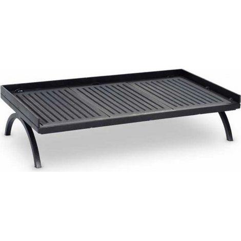 Grille de foyer en fonte 52x31x12 cm