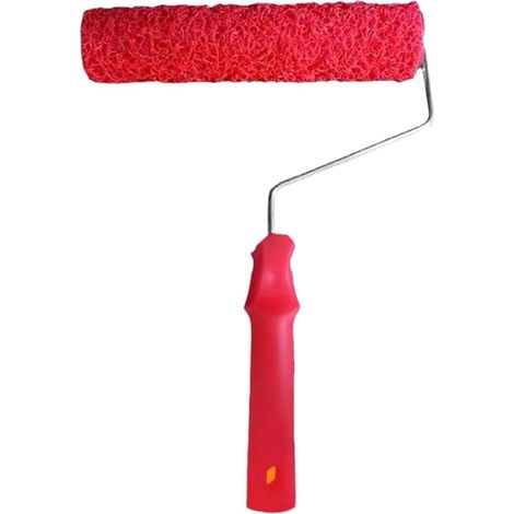Brosse murale pour mastic, texture à motifs, rouleau composé pour plâtrage lisse, outil de construction (1/5)