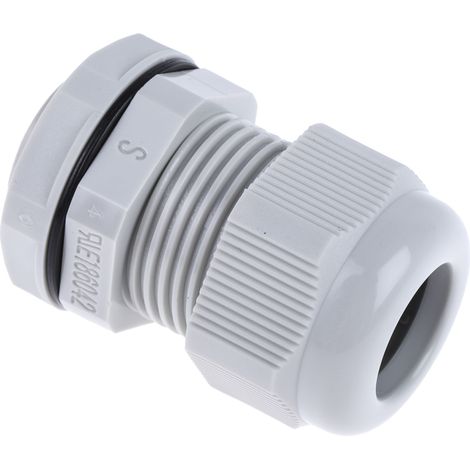 Rs Pro – Presse-étoupe M20 en nylon 66 – Pour câbles de 10mm à 14mm – Indice de protection IP68 – Contre-écrous inclus – Lot de 10