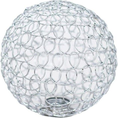 Klassischer Kugellampenschirm für Deckenleuchte, hohler Kronleuchter, Metall-Pendelleuchte für Tisch, Zimmer, Stehlampe, Hängelampe (10 cm) (1/5)