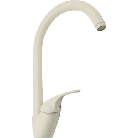 MISCELATORE LAVELLO CANNA ALTA GIREVOLE SERIE MARZIA Granito Avena Fragranite