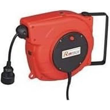 Dévidoir Automatique Électrique 9m et 1m50 - 3x1,5 mm - Pratique et Efficace - D-Work (1/2)