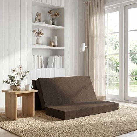 vidaXL Sofá Cama Plegable 200 x 67 x 45cm Gris topo (1/5)