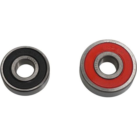 Bearing Worx 2024/06 Vorderradlager mit Dichtungen für Kawasaki KLX 250 '79-'80, KX 100 '95-'97, KX 125 '78-'81, KX80 '86-'97, Yamaha XC 125 Cygnus '92-'96, YW 125 '09-'13, Hinterradlager für Suzuki O