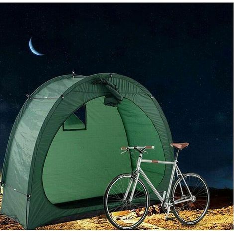 Grand abri de Rangement pour vélos, Housse de vélo, Local à vélos, Jardin extérieur, abri Familial extérieur, 200 88 165 cm (1/5)