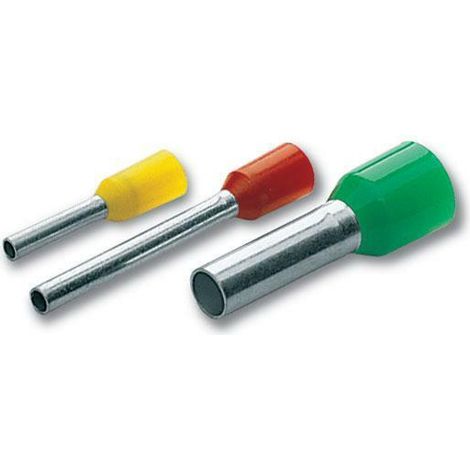 Cembre tubetto preisolato in pa6.6 sez.4mmq p=10mm grigi costo singolo ordine minimo 200 pz pkc410