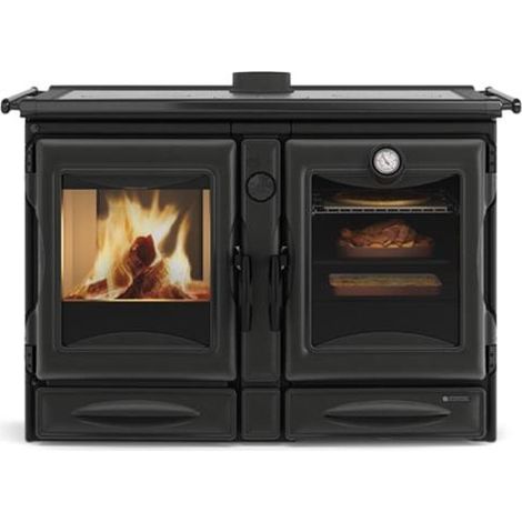 Stufa a legna nera da 12 kW - ALASKA.16NOIRE - Nordica Extraflame
