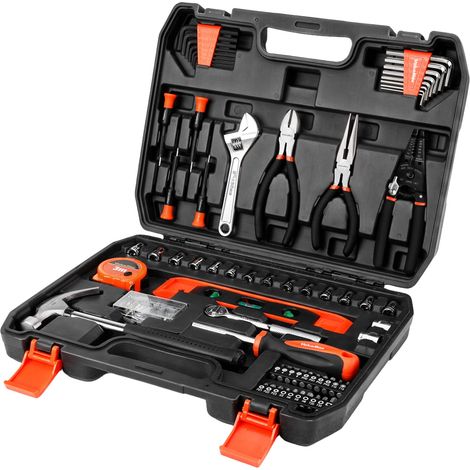 Boîte à Outils 150 Pièces avec Boîte de Rangement (1/5)