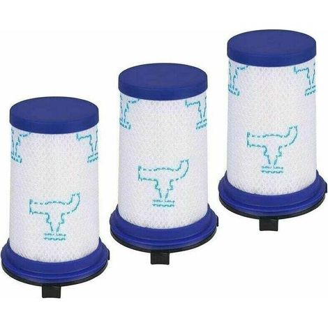 Lot de 3 Filtre de remplacement pour Rowenta Air Force 360 / X-Pert Essential 260 Aspirateur sans fil (1/5)