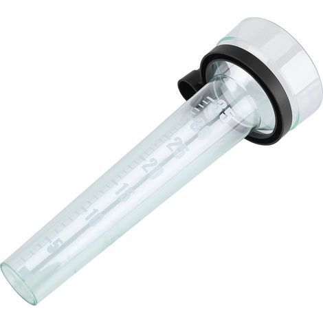 Mesure précise de tube de pluviomètre en plastique pour la capacité extérieure de la cour 35mm de jardin (1/5)