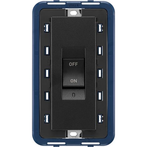 VIMAR - 19019 Interrupteur gris 2P 45A 5M