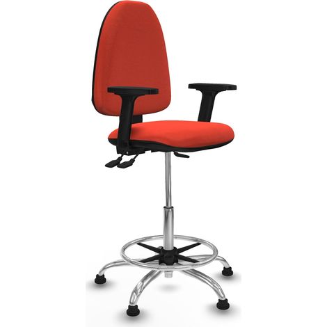 Piqueras y Crespo B2D05RT Silla de Oficina Naranja Oscuro (1/3)