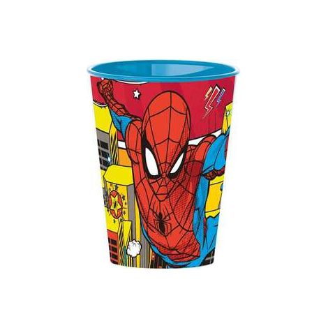 VASO EASY PEQUEÑO 260 ML SPIDERMAN ARACHNID GRID
