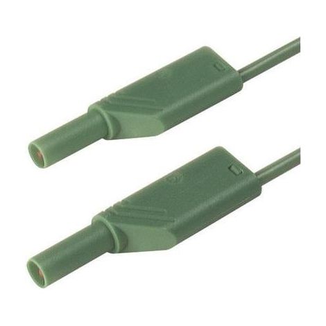 sks-hirschmann 4250260208135 Cable de medición verde 2m