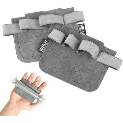 Gants de musculation unisexes (1 paire), protège-mains, sangles de levage antidérapantes pour tractions, haltérophilie, musculation et fitness. (1/5)