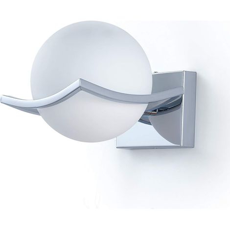 Applique da parete a LED, lampada da parete a sfera di vetro, faretti da parete per interni-illuminazione moderna da parete per corridoio camera da letto cucina scala (1/5)