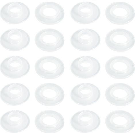 Œillets à Frapper - Pour fixation bâche couverture de piscine - Plastique - Lot de 10 pièces - POOLCO (1/2)