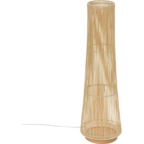 Stehende Rattanlampe MAHE, 100 cm (1/4)
