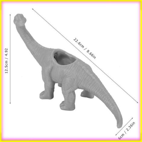 EJ.life Dinosaur Flower Pot, Durable Flower Pot, Flowers for Garden Decoration All House Plants Herbs deco plante Jaune Gris (1/5)