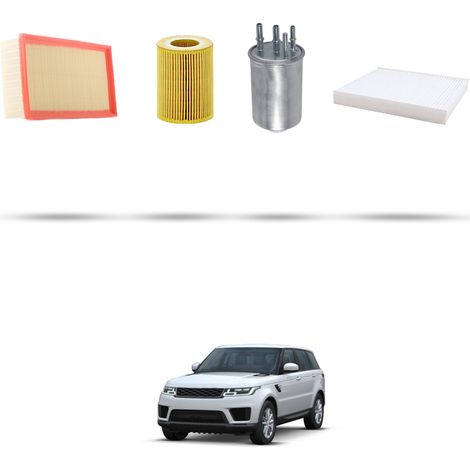 Kit tagliando 4 filtri compatibile con Land Rover Sport II (LW,L494) 3.0 Sdv6 225kw dal 2014 (1/5)