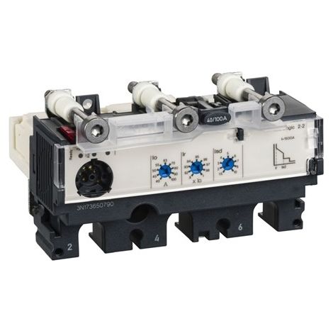 Schneider LV429072 MICROLOGIC SWITCH 2.2 40A 3P3D FOR NSX100-250 DISCONNECTOR