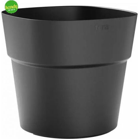 TeraPlast Vaso Andromeda 38 Antracite Plastica Riciclata (1/3)