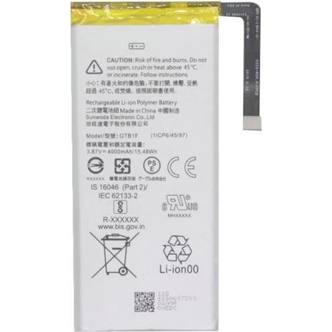 Batterie Interne - GOOGLE - Pixel 5 - 4000mAh - Charge sécurisée - Li-ion (1/5)