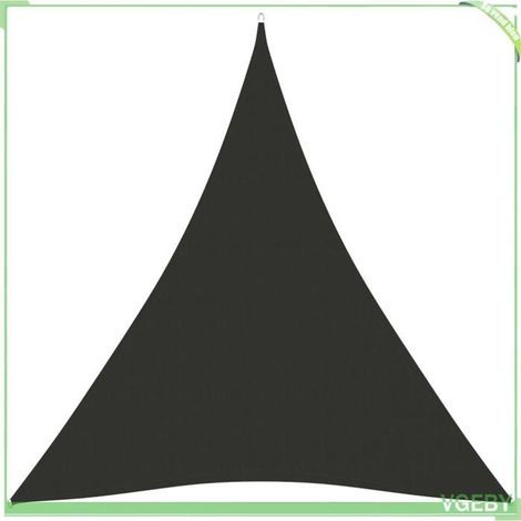 Voile de parasol - FAFEICY - 135127 - Triangulaire - Tissu Oxford enduit PU - 5x7x7 m (1/5)