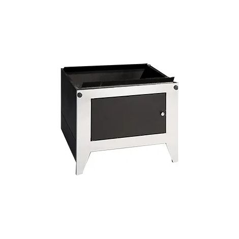 Carrello verniciato per forni a combustione separata con ruote Rossofuoco - Serie 50 (1/2)