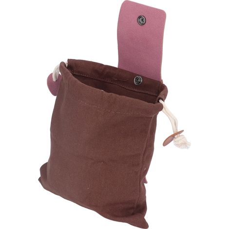 Sac de cueillette avec boucle, capacité de charge de 900 g, léger, portable, en toile, pliable et pratique pour les activités de plein air.