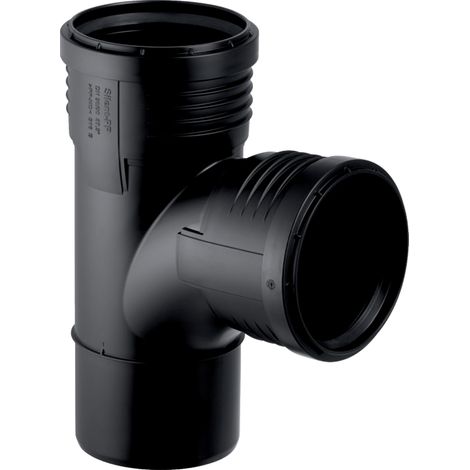 Geberit Branche courbée Silent PP 390454141 DN 90/90, 87,5 degrés, avec rayon intérieur
