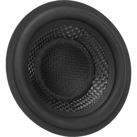 Papier pour cône de haut-parleur, diamètre intérieur 0,8 pouce, papier pour cône de subwoofer avec suspension en caoutchouc pour haut-parleurs de 3 pouces (1/5)